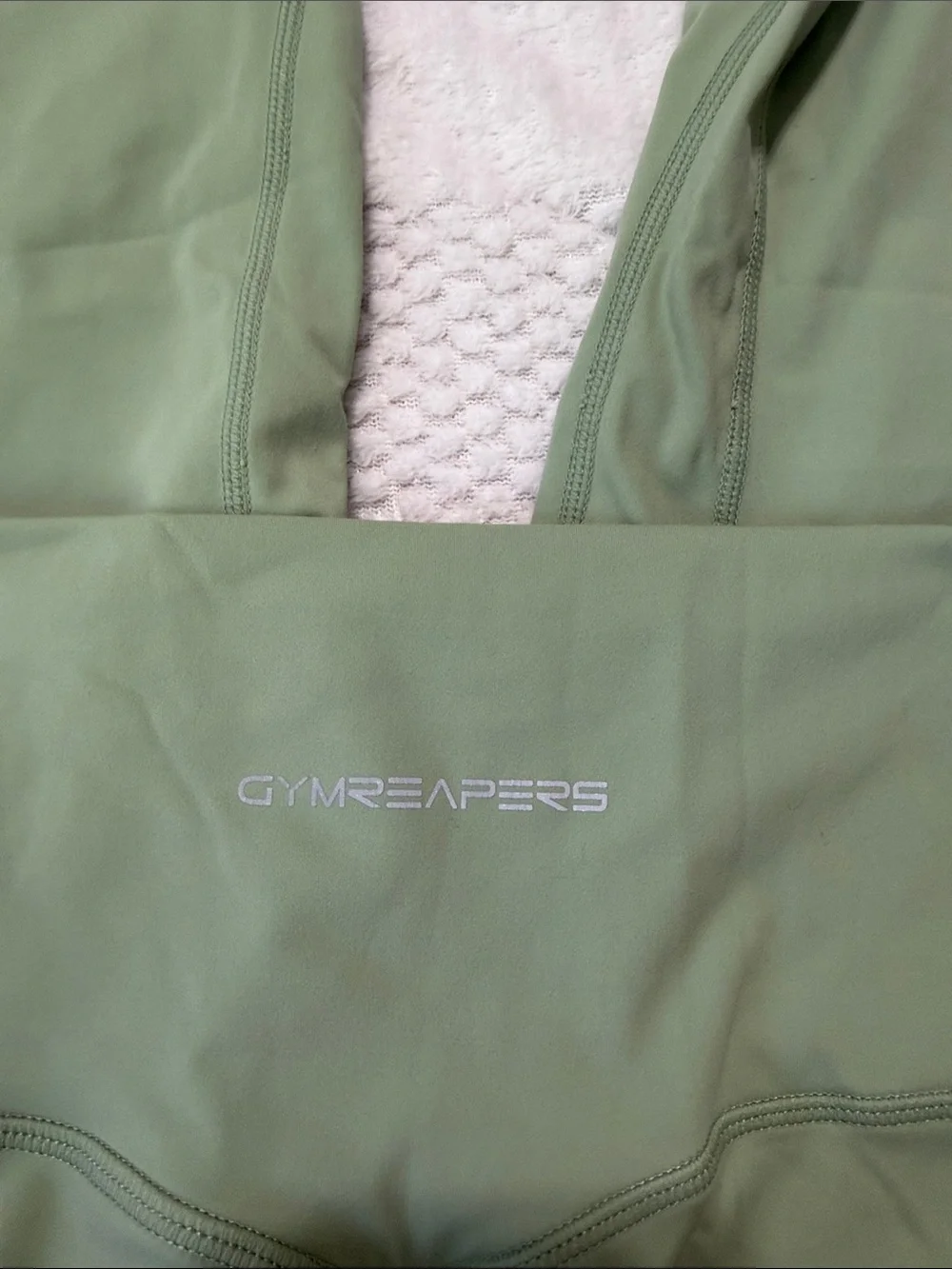 High-Rise Olive Green Performance Leggings